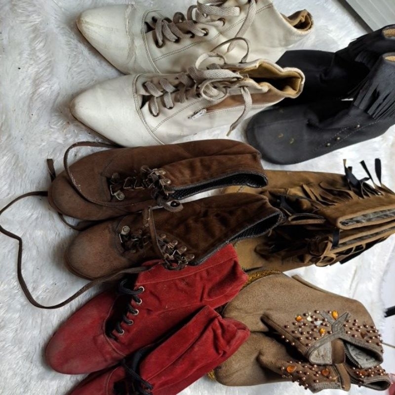 Sepatu boots wanita/ sepatu boots/ preloved boots/ second boots