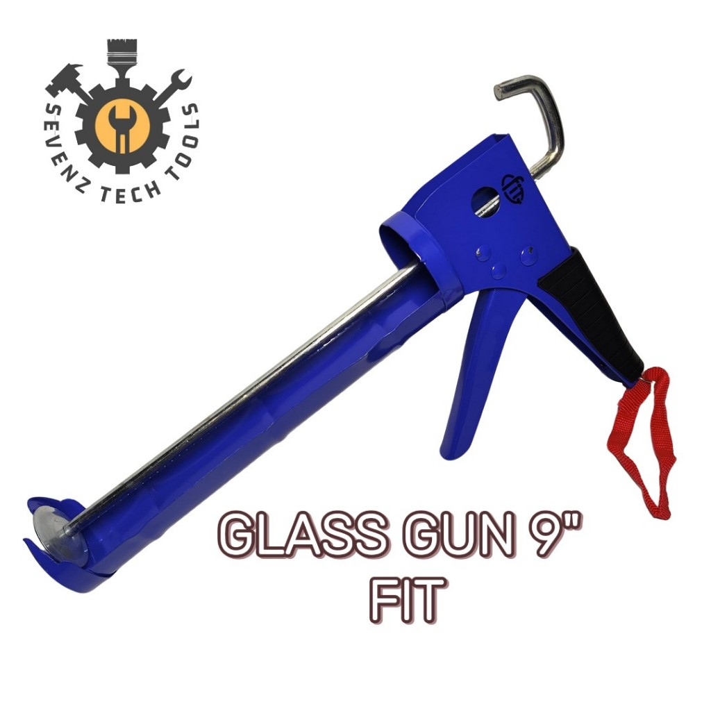 FIT GUN LEM KACA 9 INCH / ALAT TEMBAK LEM SILIKON/LEM KACA GUN SILICONE SEALANT BAGUS