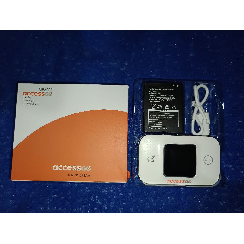 Modem wifi accessgo second / bekas