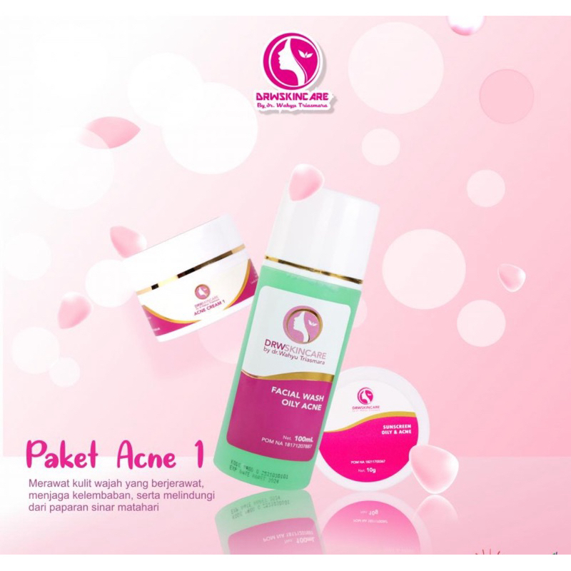 Paket Acne Cream 1 / 2 / 3 DRW Skincare