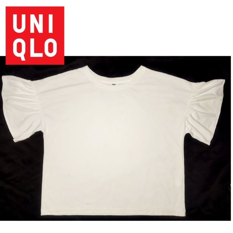 Kaos Blouse Uniqlo (Putih)