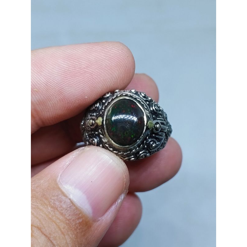 Shopee new year sale 1.1 Batu alam kalimaya banten teh jarong biang tanpa senter size small 10.1mm x