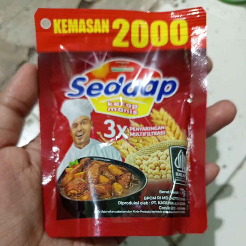 

kecap sedap kemasan 77 gram