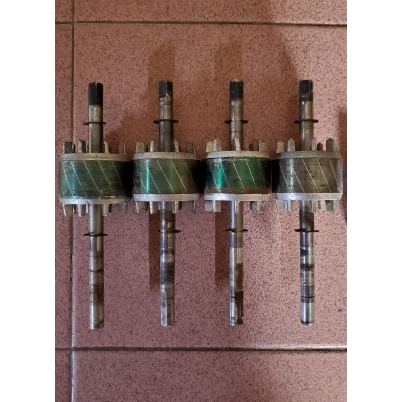 as rotor angker mesin shimizu 128 135 130 bekas