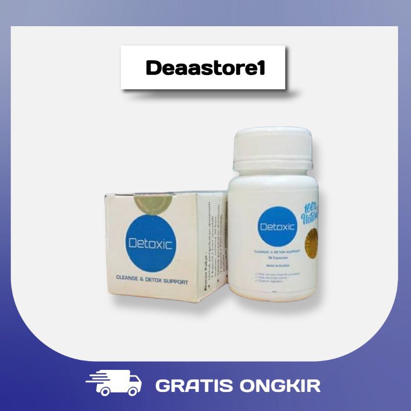 Detoxic Biru Obat Anti Parasit Cleanse Dan Detox Support Detoxic Biru Obat Parasit Ampuh Aman Obat P