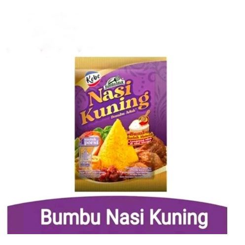 

Kobe Bumbu Aduk Nasi Kuning 15 GR Halal