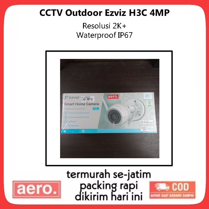 CCTV Outdoor Ezviz H3C 4MP