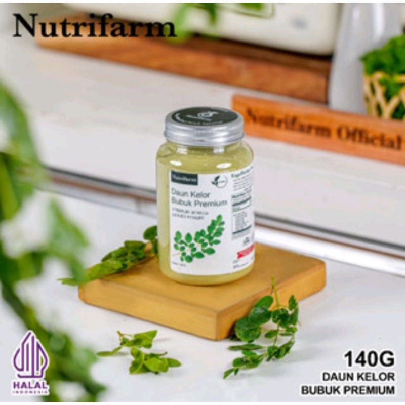 

DAUN KELOR BUBUK 140 GRAM PREMIUM ORIGINAL ASLI MORINGA LEAVES