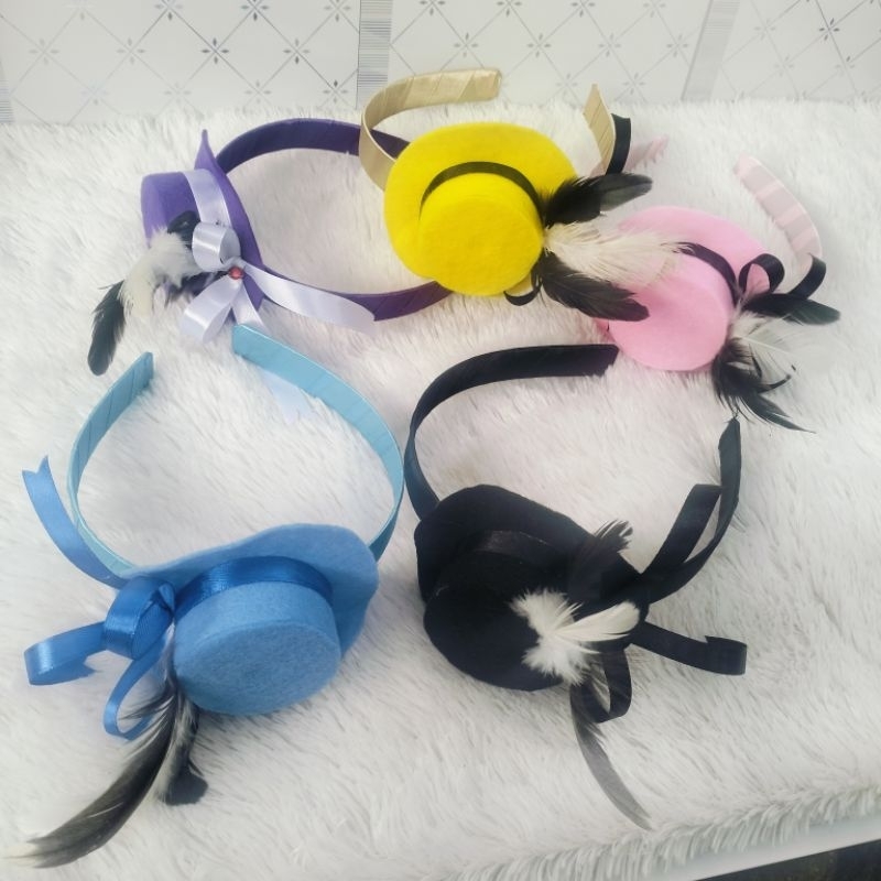 bando bentuk topi/headpiece topi/fascinator hat
