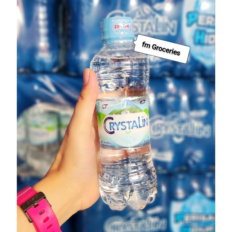 

Crystalin Air Mineral 330ml isi 24 botol