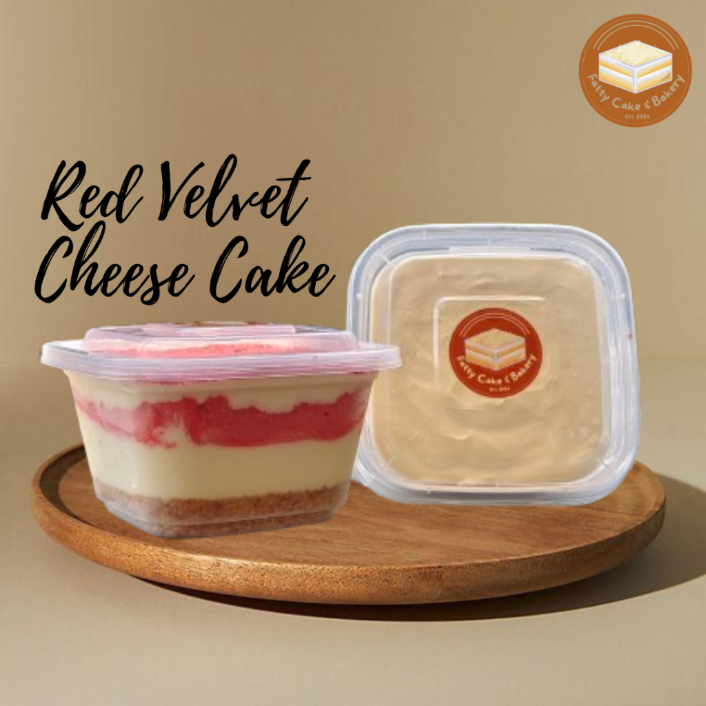 

Fatty Cake & Bakery - Signature Red Velvet Cheese Cake