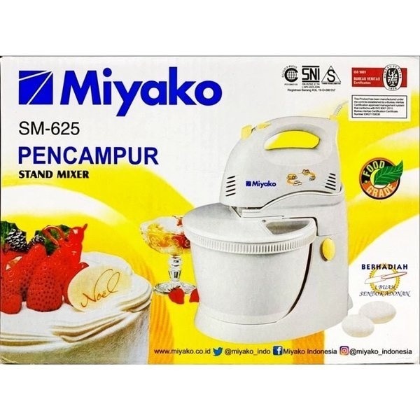 MIXER MIYAKO SM 625 , STAND MIXER MIYAKO SM 625 , MIXER COM MIYAKO SM 625