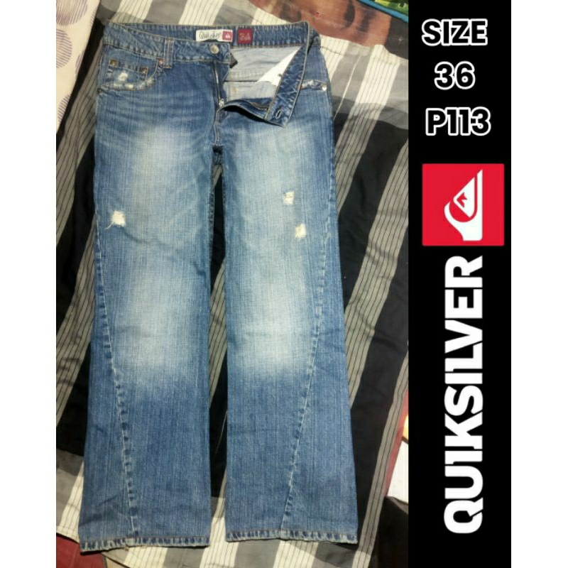 Celana Jeans Quicksilver Vintage usa Original