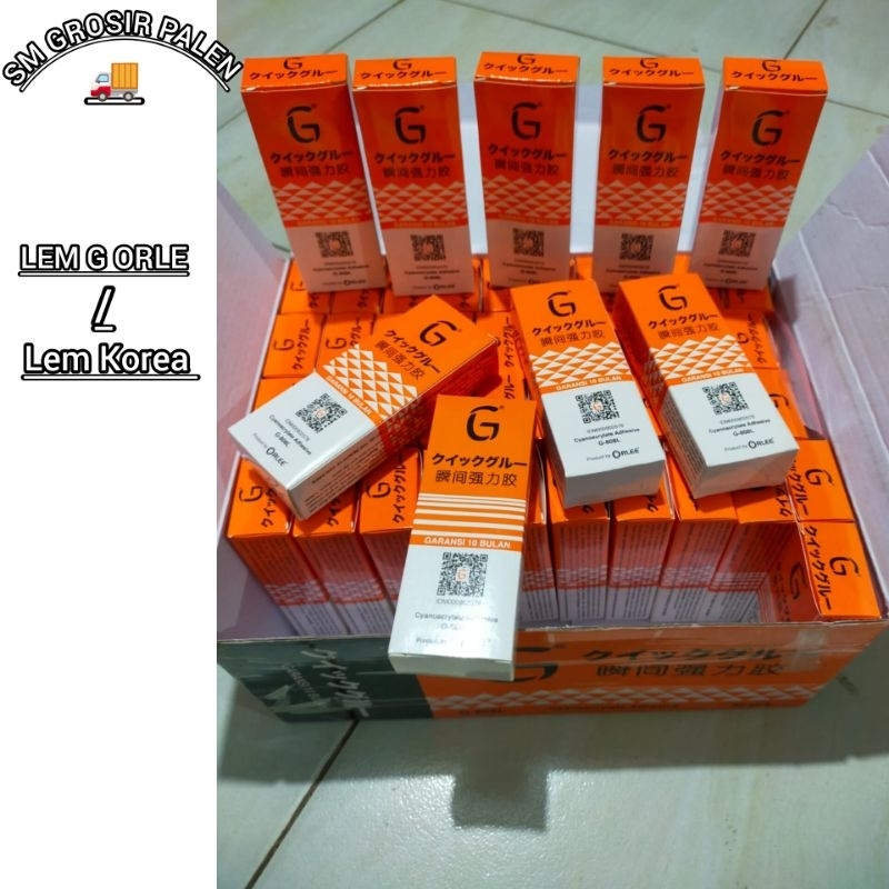 

LEM G ORLE / LEM KOREA SUPER REKAT 1 BOX ISI 50 PCS