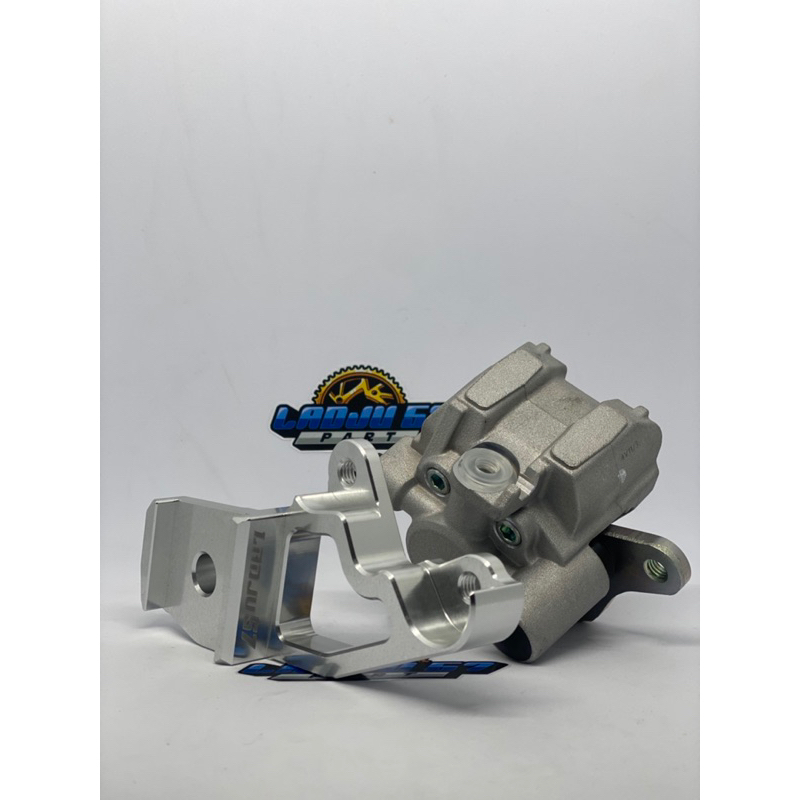 Bracket Breket Belakang Set Kaliper KLX CNC PNP Arm QTT & Yamaha 5TP Jupiter Vega F1zr dll