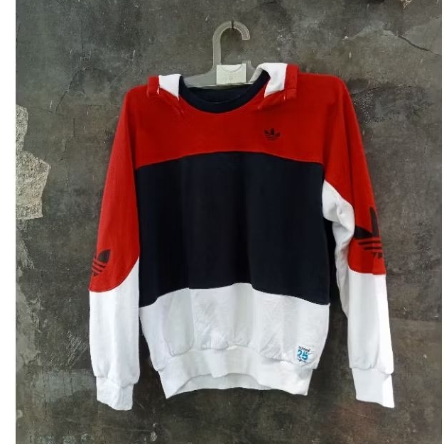 VINTAGE ADIDAS X NIGO 25 NEWYORK BLOCKED HOODIE ORIGINALS