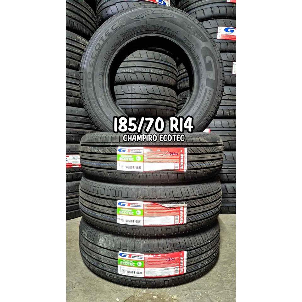 ban ring 14 GT Radial 185 70 R14 Champiro Ecotec Ban Mobil Avanza