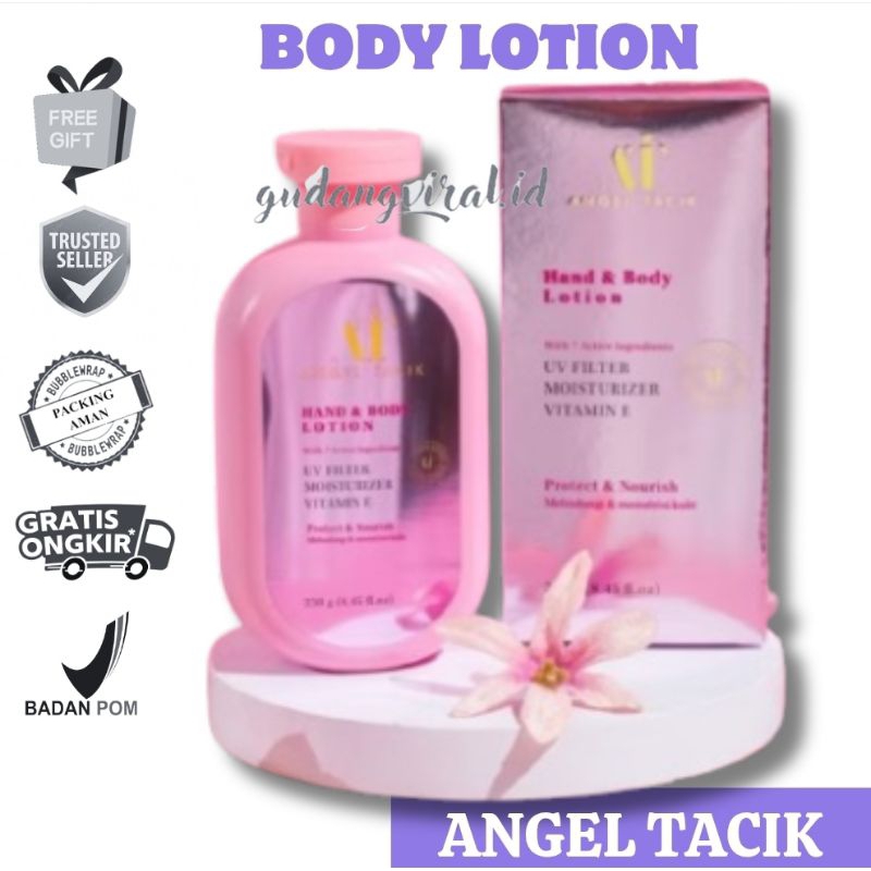 -GV- HAND BODY ANGEL TACIK HB TACIK BODY LOTION PEMUTIH TACIK WHITENING BODY LOTION ANGEL TACIK