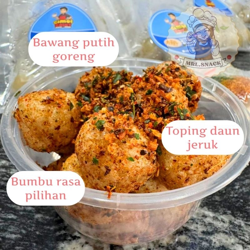 

( SIAP KIRIM ) Cemilan cimol bojot mang bayu frozen food