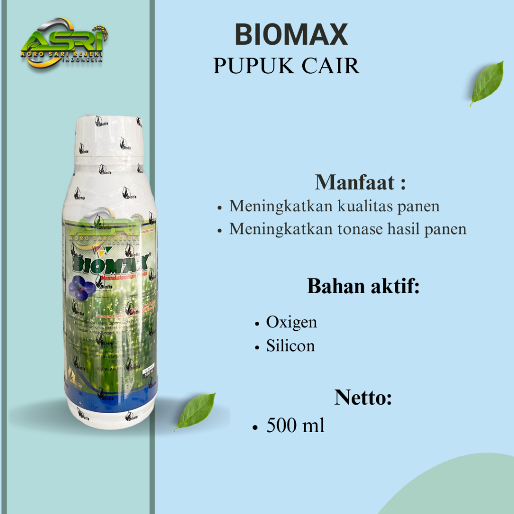 BIOMAX 500ML PUPUK  SILIKA CAIR