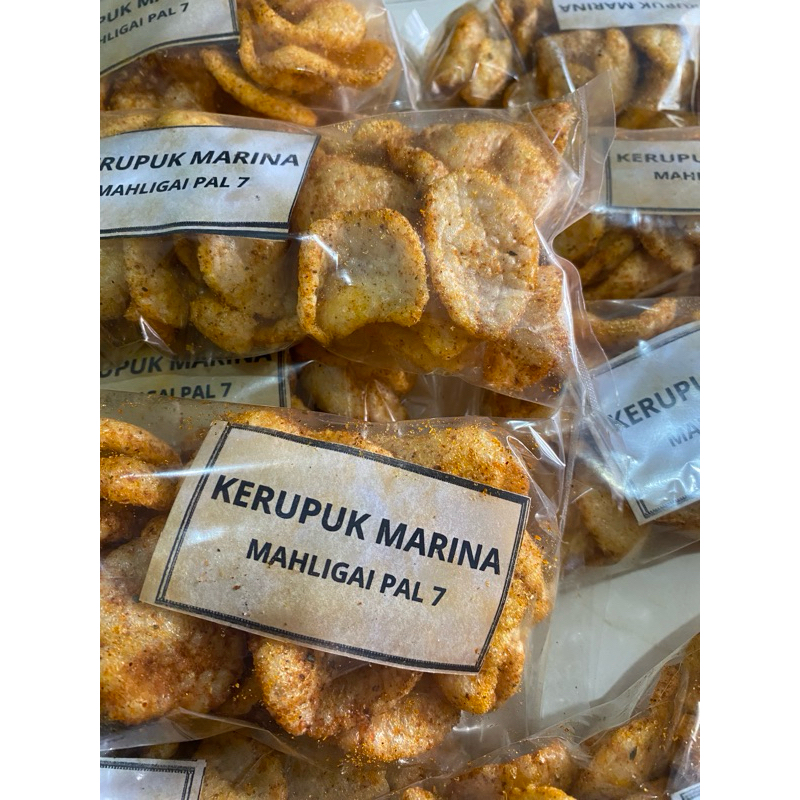 

kerupuk acan pedas jeruk purut enak