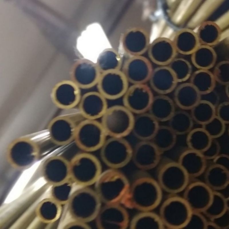 pipa kuningan od 11mm tebel 1.5mm panjang 5.8m