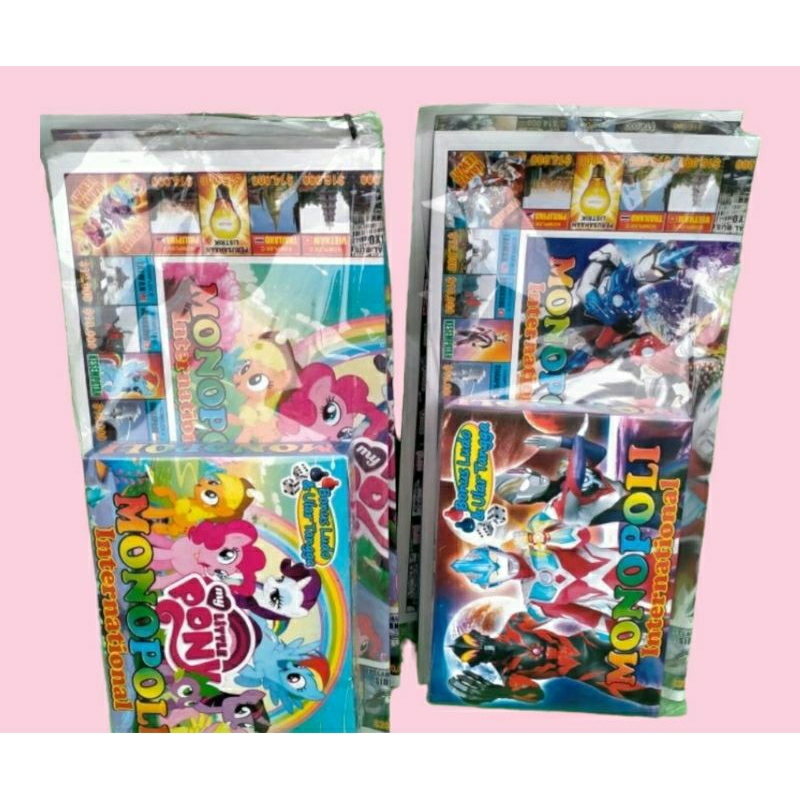 MONOPOLI INTERNASIONAL KARAKTER ISI 12 PCS (1 KARAKTER)