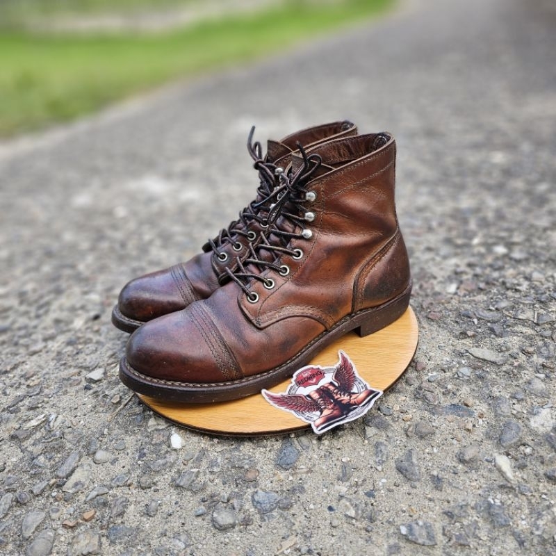 Redwing 8115 Iron Ranger Size 8½D / 41,5 insole 26,5 cm