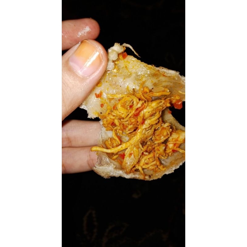 

cireng isi ayam pedas jumbo isi 10