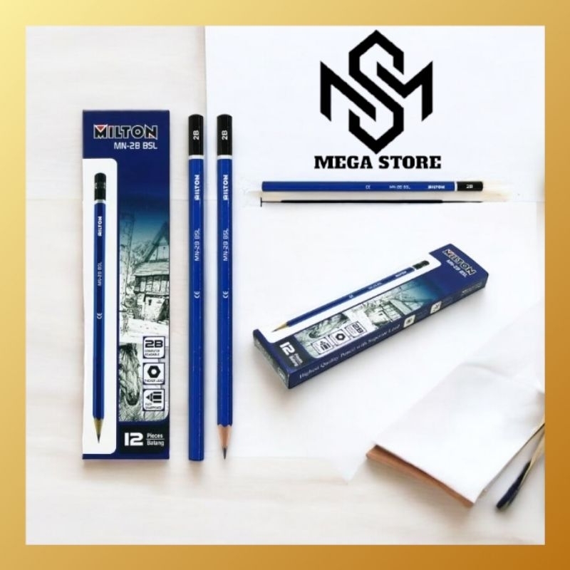 

PENSIL 2B MONTANA MILTON / PENSIL 2B MURAH (12 pcs )