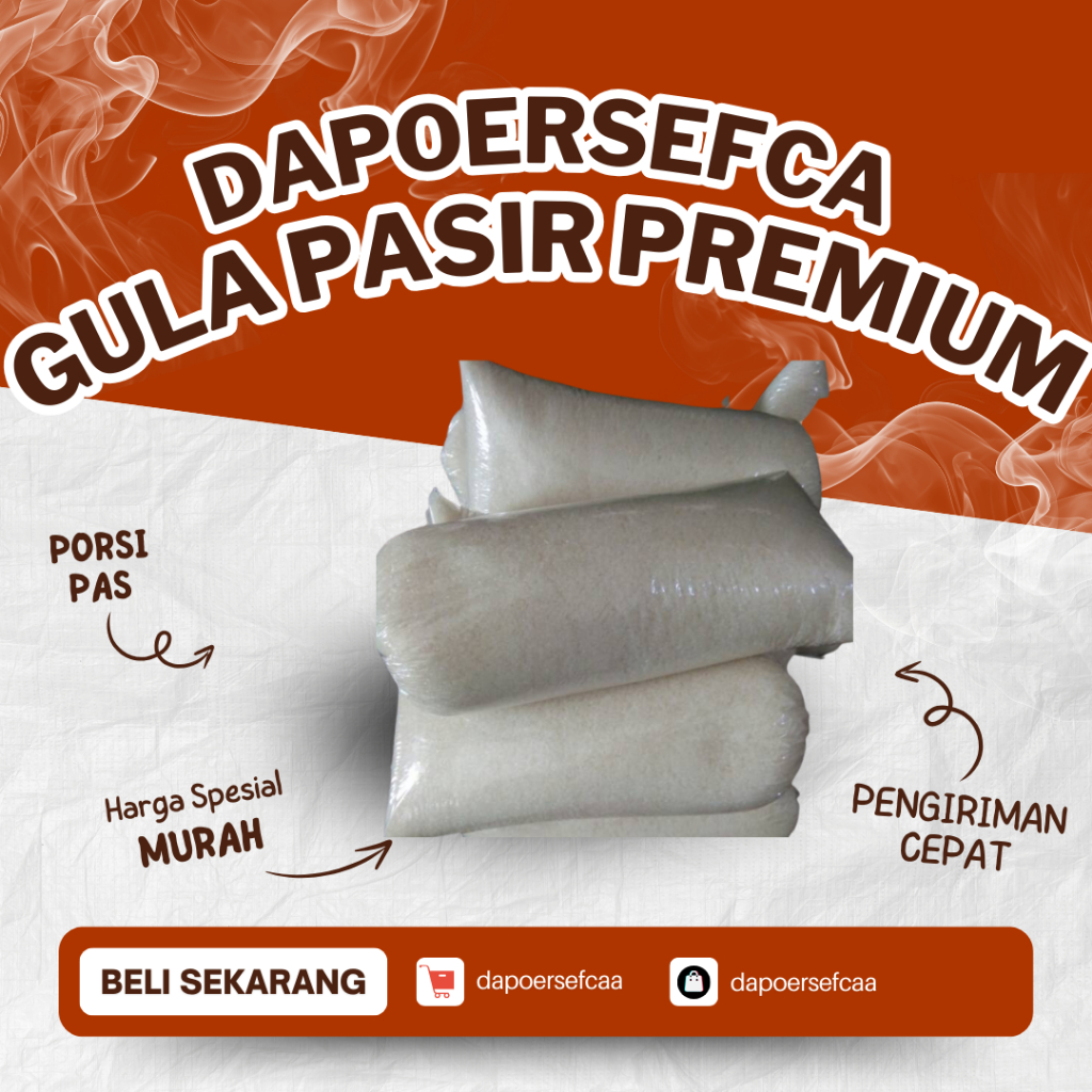 

Gula Pasir 1kg Kebon Agung Murah Kualitas Premium 1kg