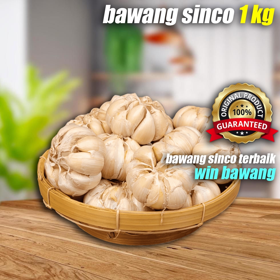 

Bawang Putih Sinco / Honan 1 Kg Bersih Fresh