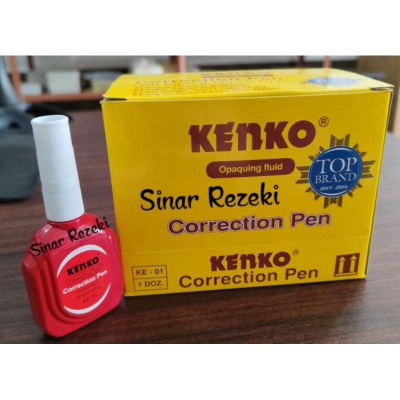 

1 buah!!KE-01! Correction pen kenko/tipex kenko/tip-ex cair kenko/tip-ex cair