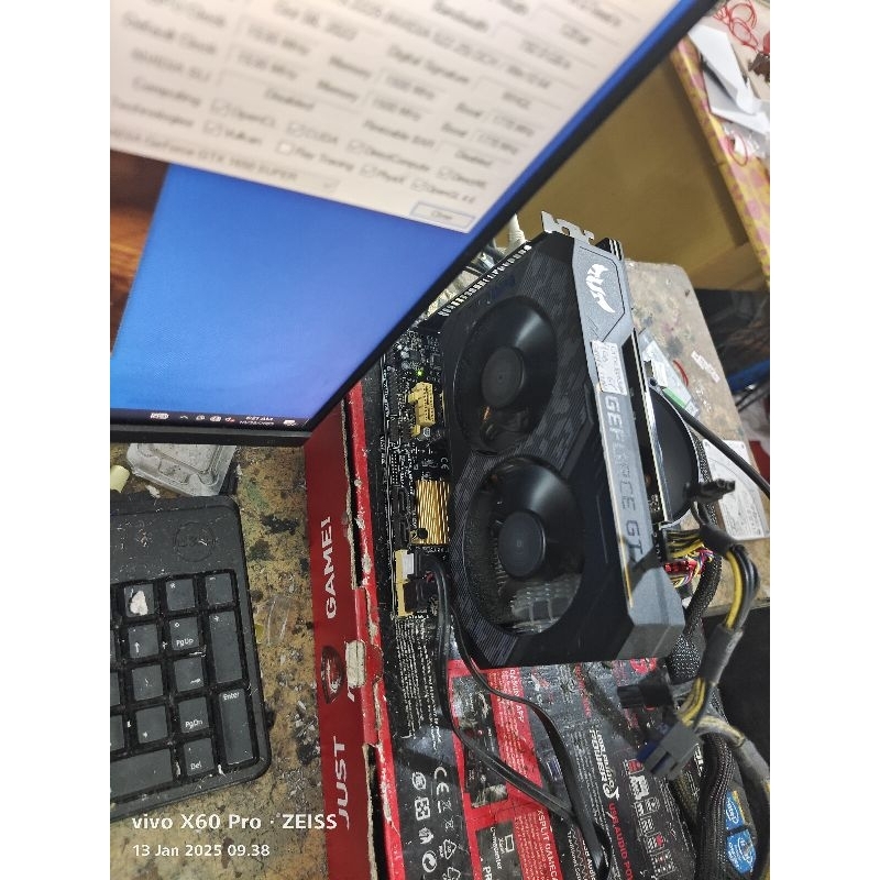 vga Asus tuf gtx1650 super 4gb 128bit ddr6