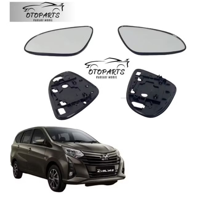 KACA SPION ELEKTRIK MOBIL CALYA SATU SET KANAN KIRI