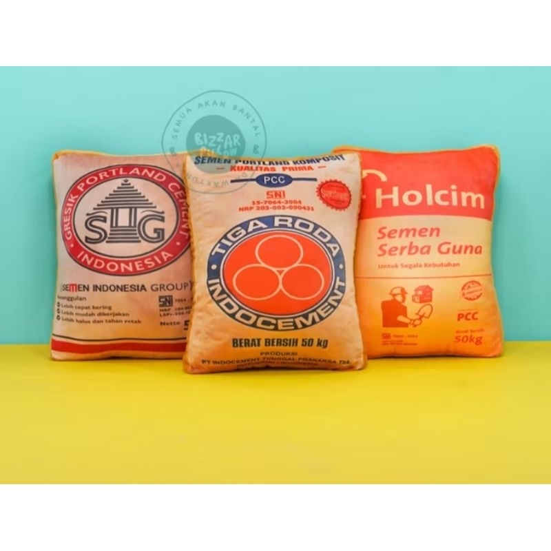 Bantal Unik Motif Semen Size M