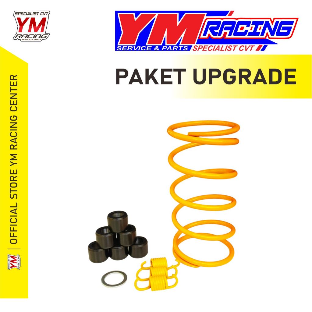 PAKET UPGRADE CVT BEAT KARBU 1500 RPM KVY / PAKET UPGRADE CVT 1500 RPM SCOOPY KARBU ( PAKET UPGRADE 