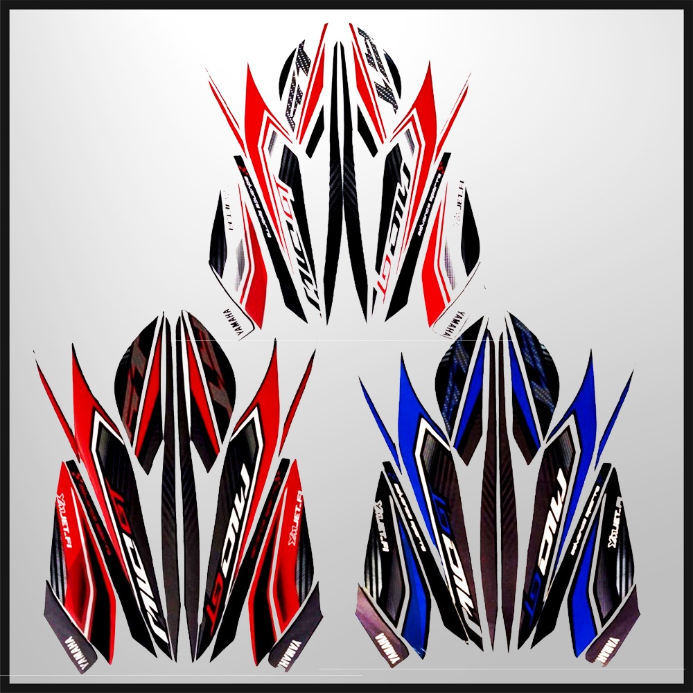 STRIPING STANDART YAMAHA MIO GT 2014 STIKER BODY MIO GT 2014 LIS BODY MIO GT 2014 TERMURAH TERLARIS