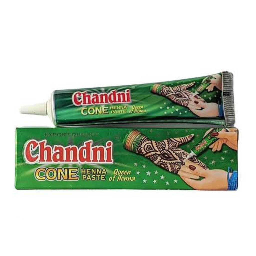 Henna Nail Chandni Kone Pasta Besar & Kecil | Pacar/Cat Kuku Wanita