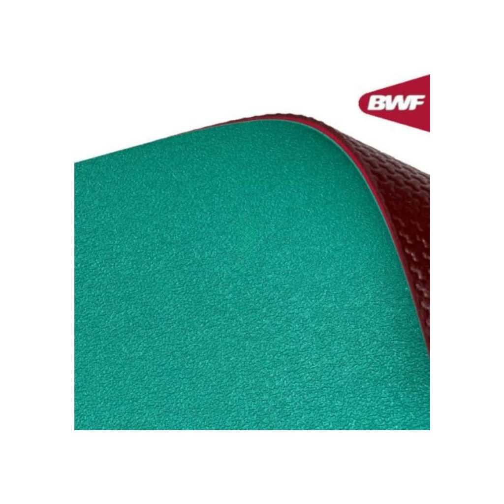 Lantai Vinyl Roll Sport Arni Tipe Sand BWF  3 ply Tebal 5mm