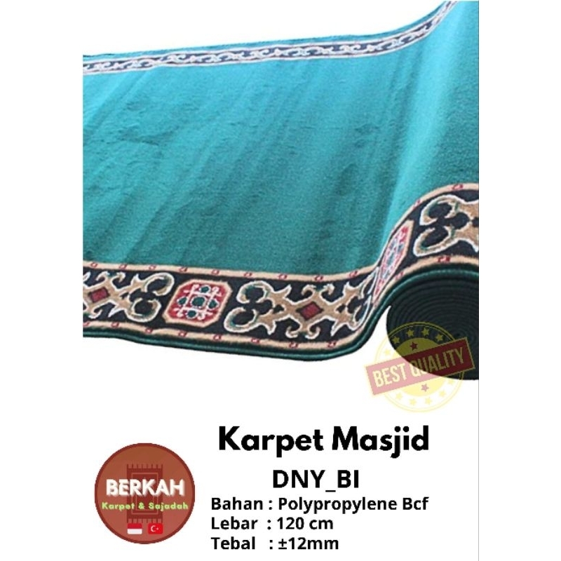 Berkah Karpet & Sajadah / Karpet Masjid New DNY_BI Tebal 12 mm