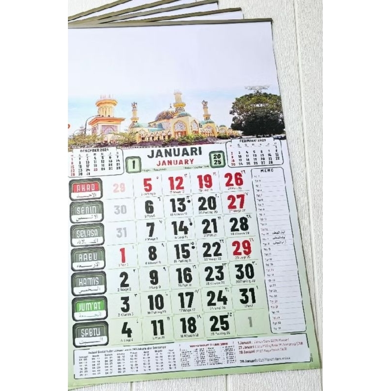 

Kalender/Almanak Tahun 2025 Masehi Angka Besar-besar Lengkap Dengan Penanggalan Jawa
