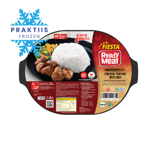 

FIESTA READY MEAL RICE WITH CHICKEN TERIYAKI 320GR/ NASI AYAM TERIYAKI