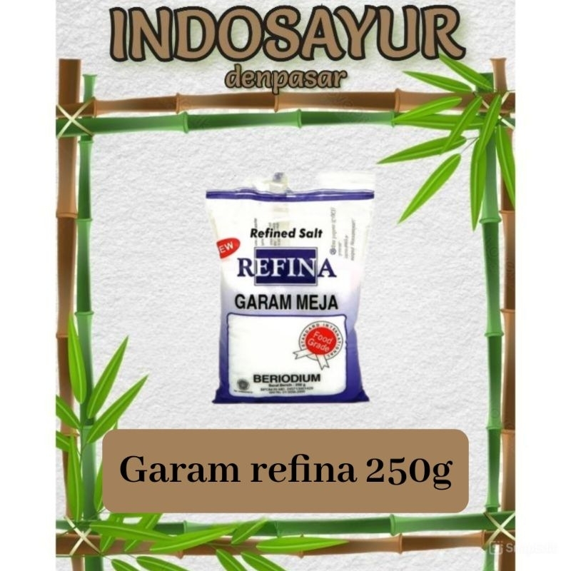 

garam refina 250g _INDOSAYUR