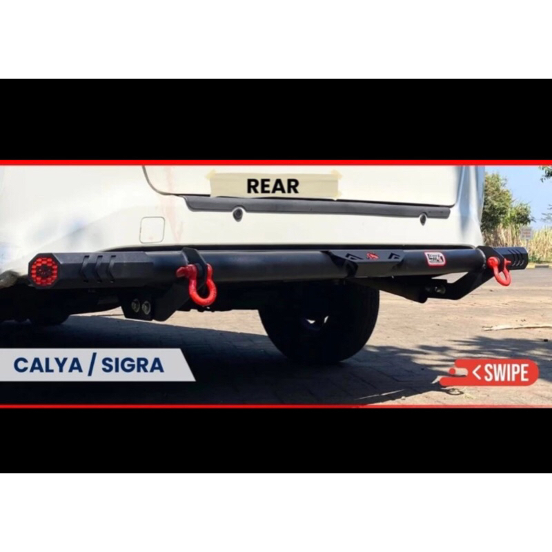BUMPER TOYOTA CALYA / DAIHATSU SIGRA 2023-2024 RHIINO MIGTHY ORIGINAL BELAKANG