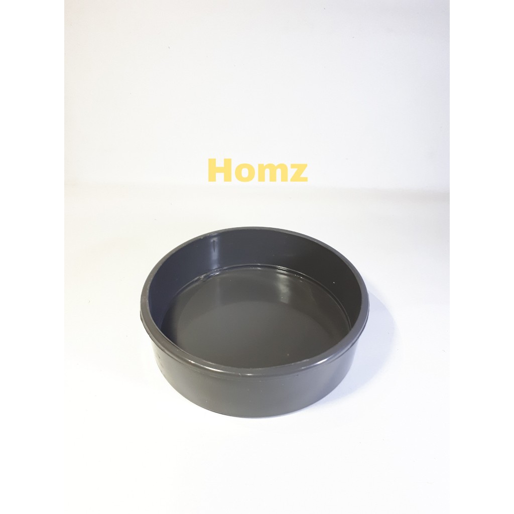 Dop 4" inch D Soket / Cap 4 in PVC /Tutup Pipa 4 inchi Polos Tanpa Drat