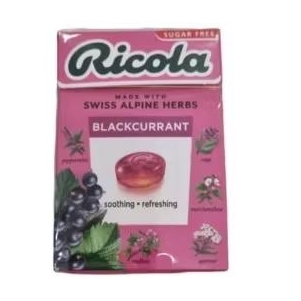 

Ricola Swiss Alpine Herbs Candy Blackcurrant