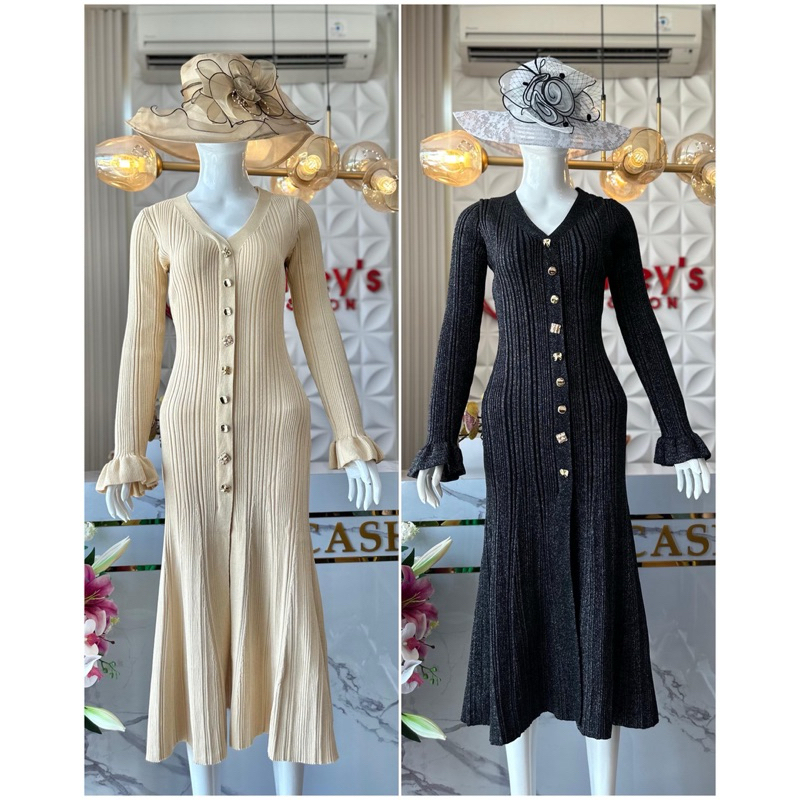 Longdress Rajut Glitter