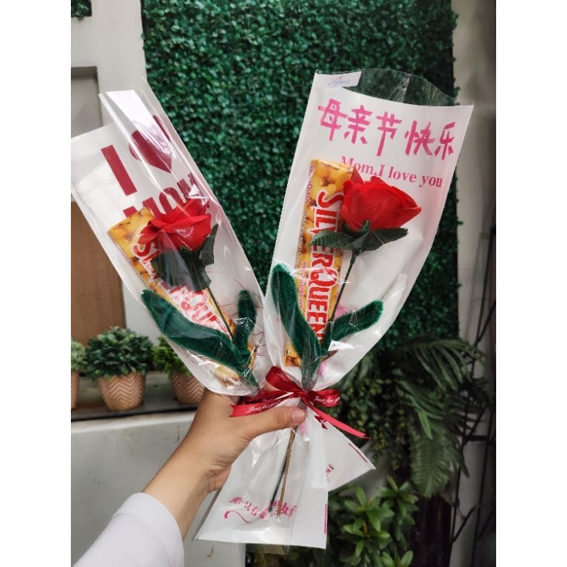 

buket coklat murah/buket coklat silverqueen