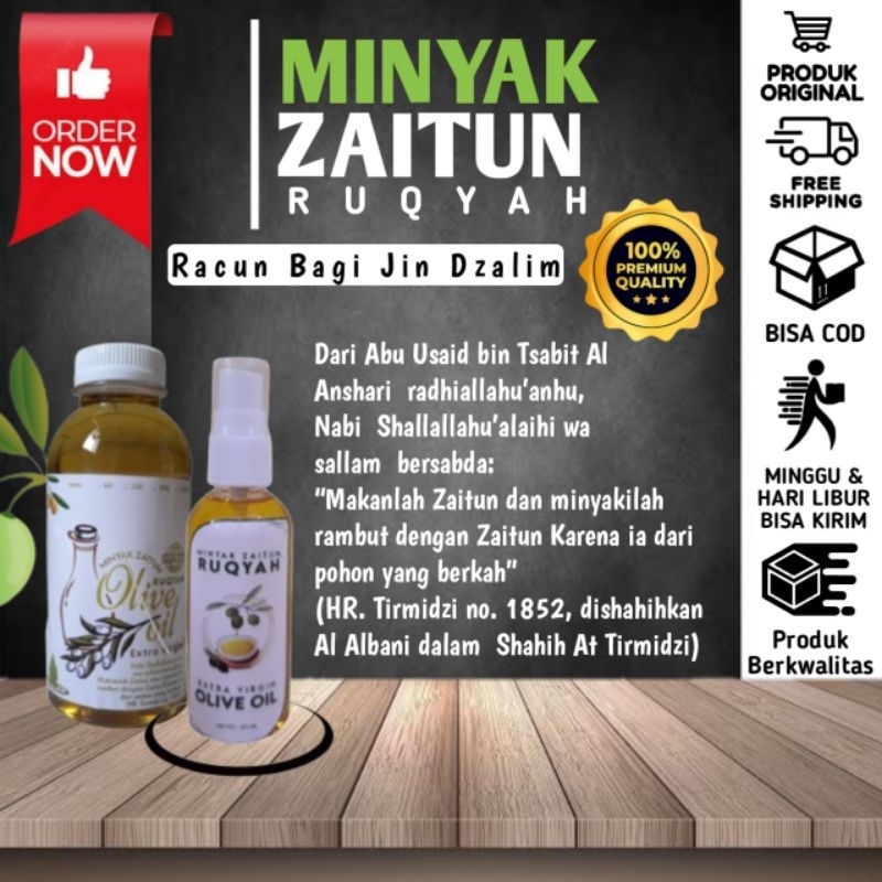 

MINYAK ZAITUN | SUDAH DI RUQYAH AYAT PEMBATAL SIHIR